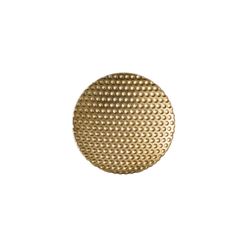 Accessoires - Schmuck - Ohrringe Venusia - Acta gold metall - Alessi - Goldfarben - PVD-beschichteter Stahl