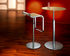 Lem Adjustable bar stool - Pivoting wood seat by Lapalma