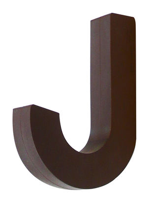Furniture - Coat Racks & Pegs - Gumhook Hook - peg - Flexible by Pa Design - Brown chocolate - Silicone
