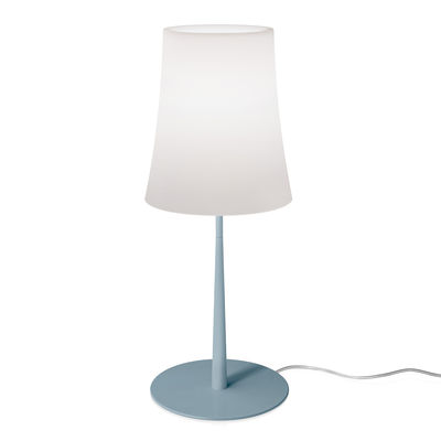 Foscarini - Lampe de table Birdie en Plastique, Polycarbonate - Couleur Bleu - 150 x 39.79 x 62 cm -