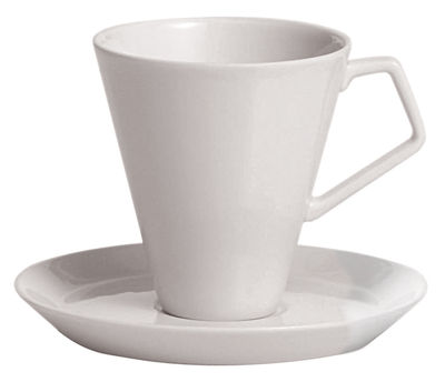 Tisch und Küche - Tassen und Becher - Anatolia Kaffeetasse - Driade Kosmo - Weiße Tasse - Porzellan