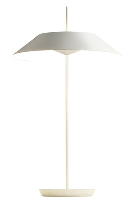 Vibia - Lampe de table Mayfair en Métal, Acier - Couleur Blanc - 55.18 x 55.18 x 52 cm - Designer Di