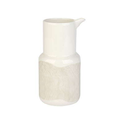 Marimekko - Carafe Carafes en Céramique, Grès - Couleur Blanc - 19.83 x 19.83 x 19.83 cm - Designer 
