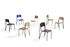 Chaise empilable Petit standard / Acier & bois - Hay