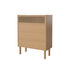 Cana Chest of drawers - / L 90 x H 113 cm - Oak & rattan canework by Bolia