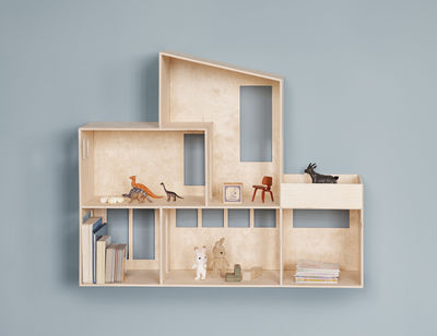 Etagère en bois 'Rico Design' Maison 21.5x32.5x10 cm