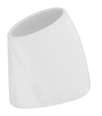Outdoor - Pots & Plants - Tao M Flowerpot - H 60 cm - Lacquered version by MyYour - Lacquerized white - Lacquered roto-moulded polyhene