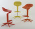Spoon Adjustable bar stool - Pivoting - Plastic by Kartell