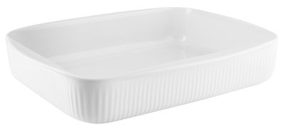 Tableware - Serving Plates - Legio Nova Baking dish - / Medium - 31 x 24.5 cm by Eva Trio - Medium / White - China