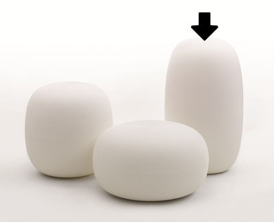 Furniture - Bar Stools - Pandora Large Bar stool - Ø 40 x H 70 cm by MyYour - H 70 cm / White - Poleasy®