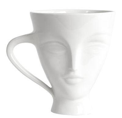 Tableware - Coffee Mugs & Tea Cups - Giuliette Mug by Jonathan Adler - White - China