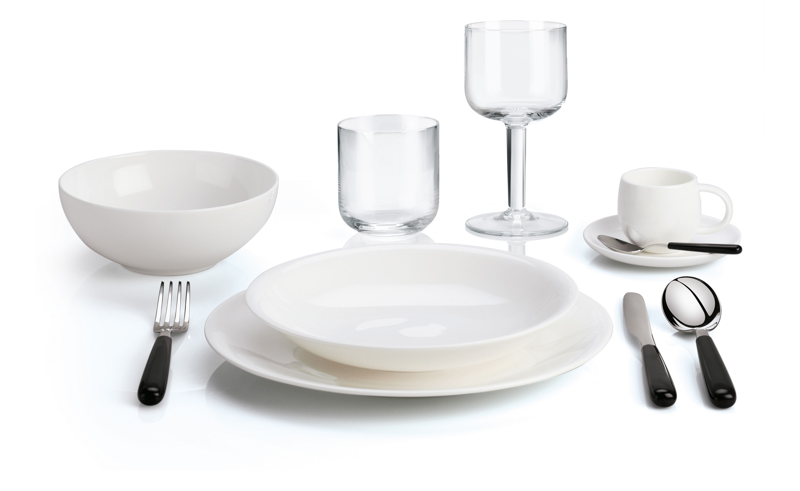Teller All-time von A di Alessi - Weiß | Made In Design