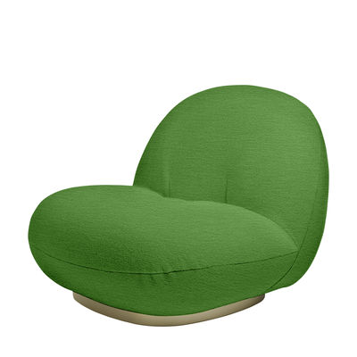 Furniture - Armchairs - Pacha Padded armchair - / Pierre Paulin, 1975 - Exclusive by Gubi - Green - Foam, Painted MDF, Plywood, Wool