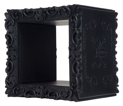 Furniture - Bookcases & Bookshelves - Jocker of Love Shelf - Modular cube - 52 x 46 cm by Design of Love by Slide - Black - roto-moulded polyhene