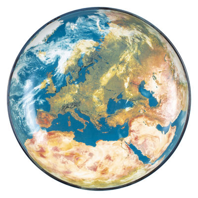Tisch und Küche - Teller - Cosmic Diner Suppenteller / Earth Europe - Ø 32 cm - Diesel living with Seletti - Europa - Porzellan