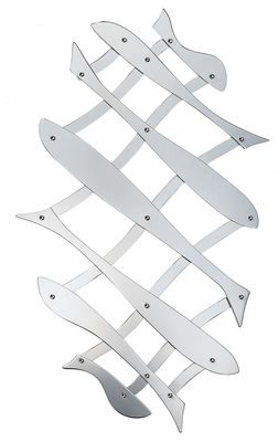 Tisch und Küche - Topfuntersetzer - Pescher Topfuntersetzer ausziehbar - Alessi - Stahl - rostfreier Stahl