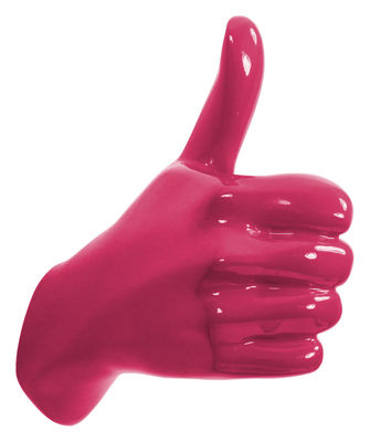 Appendiabiti Hand Job - Thumbs up di Thelermont Hupton - Rosa - Materiale plastico