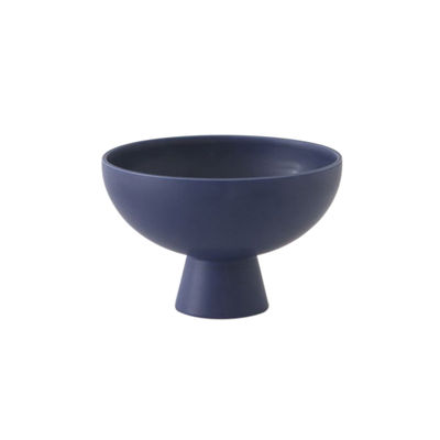 Tableware - Bowls - Strøm Small Bowl - / Ø 15 cm - Handmade ceramic by raawii - Blue - Ceramic