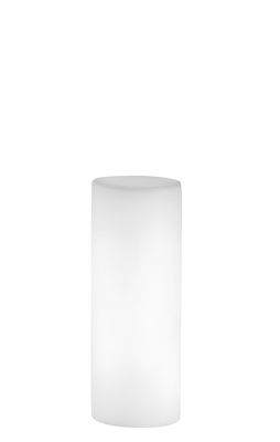 Lampadaire Fluo - Slide blanc en matière plastique
