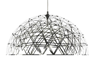 Lighting - Pendant Lighting - Raimond Dome Pendant by Moooi - Polished steel - Aluminium, Steel
