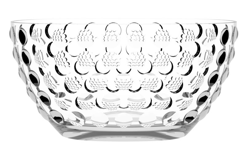 Tavola - Attorno al vino - Secchiello da champagne Bolle Bowl materiale plastico trasparente / Ø 46 cm - 6 bottiglie - Italesse - Trasparente - vetro acrilico