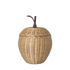 Apple Small Basket - / Wicker - Ø 20 x H 28 cm by Ferm Living