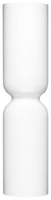 Iittala - Lampe Lantern en Verre, Verre soufflé - Couleur Blanc - 49.32 x 49.32 x 60 cm - Designer H