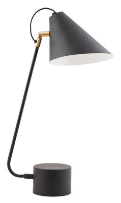 Lighting - Table Lamps - Club Table lamp - Metal by House Doctor - Black & Brass - Brass, Iron