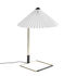 Lampe de table Matin Large / LED - H 52 cm - Tissu & métal - Hay