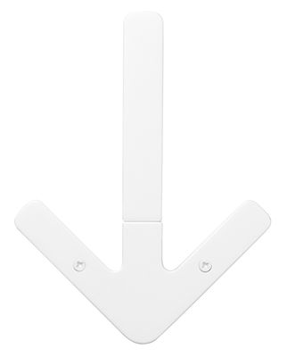 Mobilier - Portemanteaux, patères & portants - Patère Arrow - Design House Stockholm - Blanc - Aluminium laqué