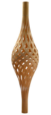 Lighting - Pendant Lighting - Nikau Pendant by David Trubridge - Natural wood - Bamboo plywood
