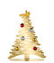 Bark Tree Christmas decoration - / Christmas tree H 30 cm + 3 coloured magnets by Alessi