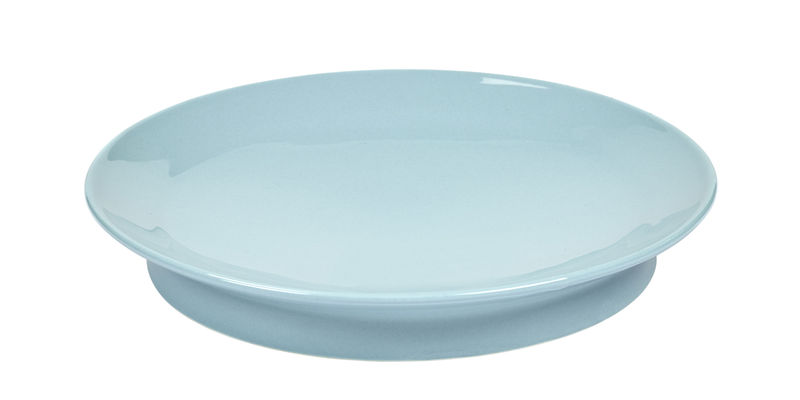 Tableware - Plates - San Pellegrino Plate ceramic blue / Ø 24 cm - Serax - Blue - China