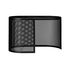 Pausillus Large Coffee table - / Perforated metal & marble by AYTM