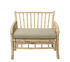 Sole Armchair - / Bamboo - With cushion by Bloomingville
