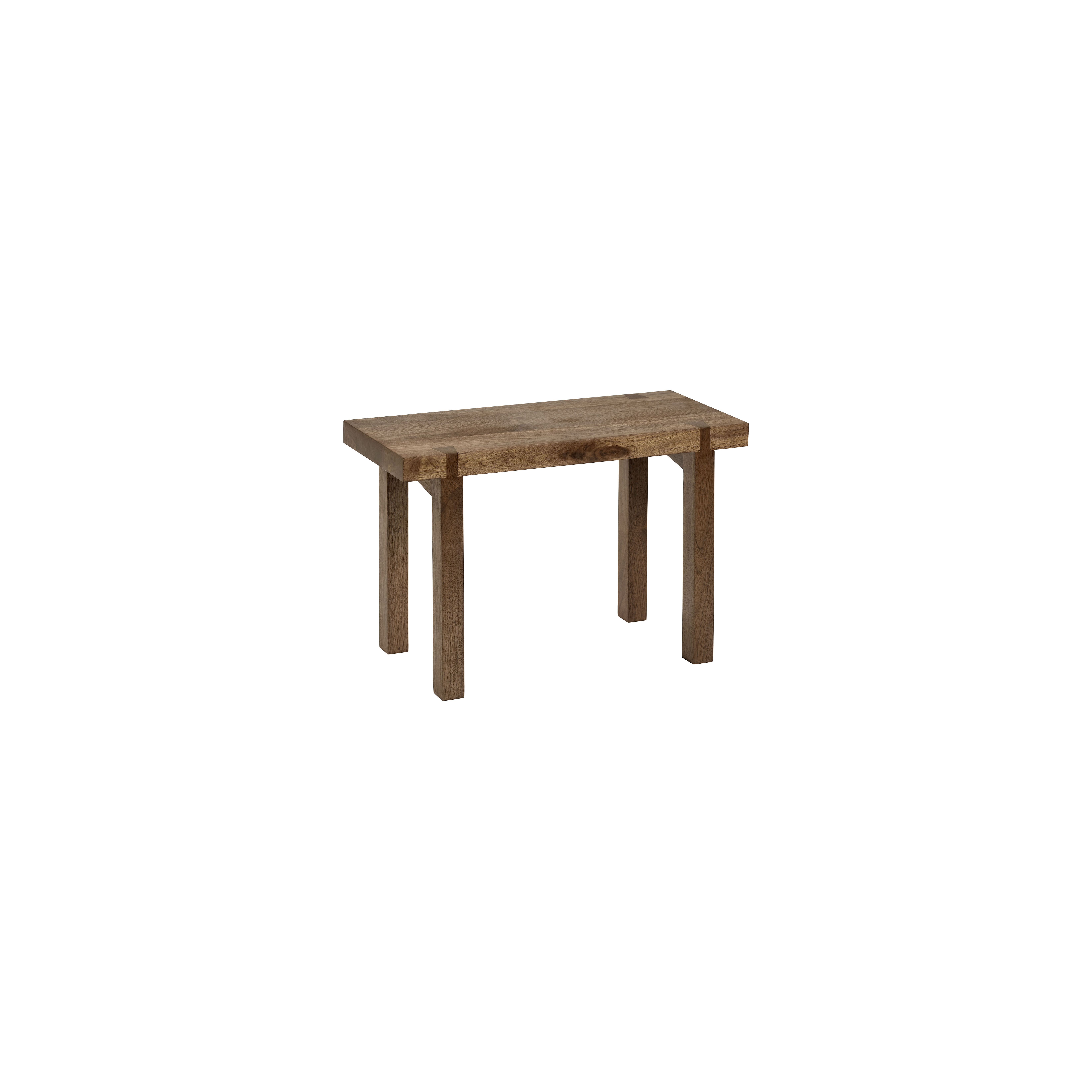 Panchina Walnut Solid Small di valerie objects legno naturale
