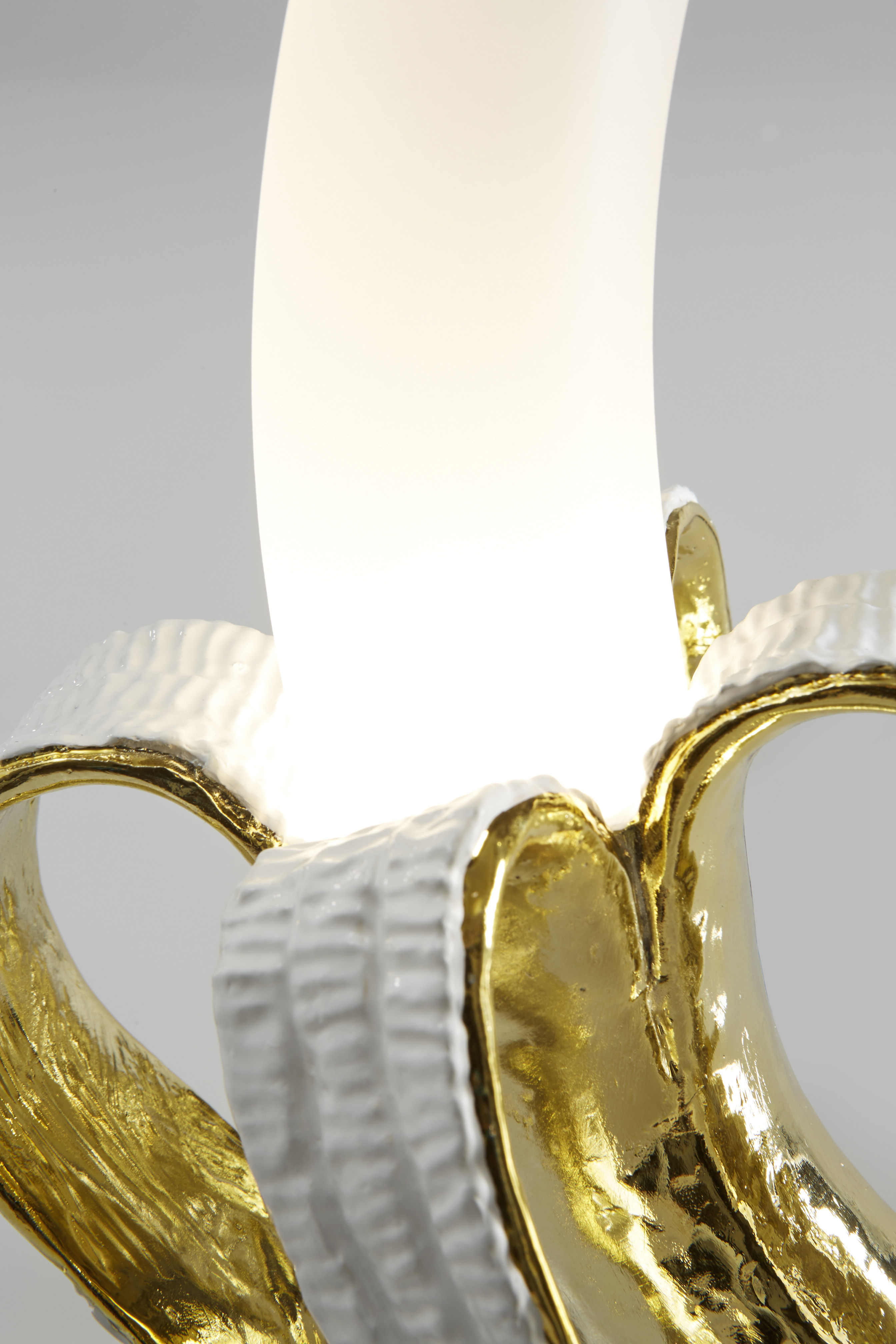 Table Lamp Banana Louie By Seletti - Gold | Made In Design UK