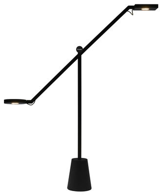 Luminaire - Lampes de table - Lampe de table Equilibrist LED / L 85 cm - Artemide - Noir - Aluminium