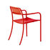 Fauteuil empilable Patio / Inox - Tolix