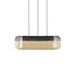 Bamboo Oval Pendant - / Medium - 80 x 38 x H 24 cm by Forestier