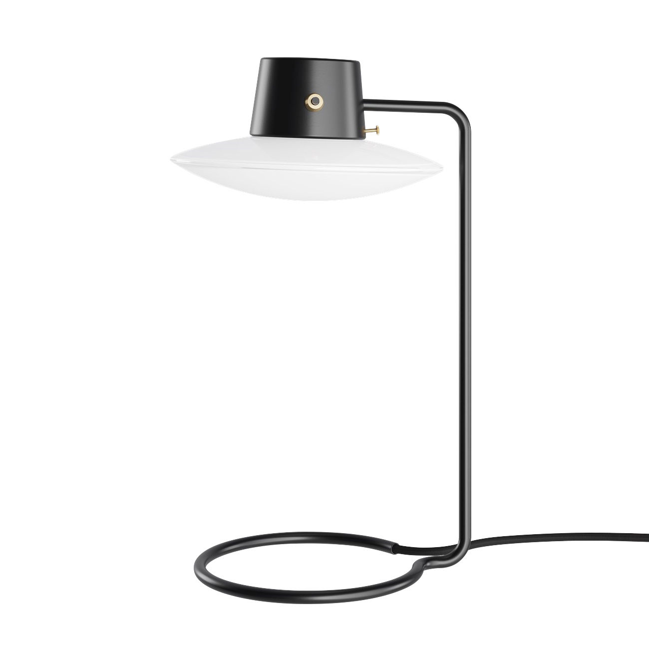 Lampe sur pied et lampes de table Project Source, 58 po/22 po, métal/tissu,  noir/blanc, ensemble de 3 pièces GS-00883