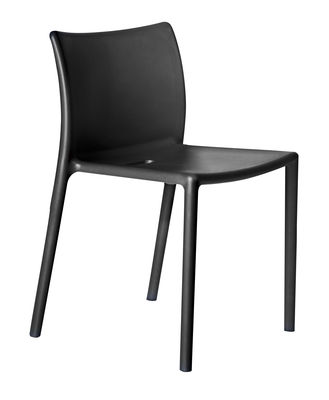 Möbel - Stühle  - Air-chair Stapelbarer Stuhl - Magis - Schwarz - Polypropylen