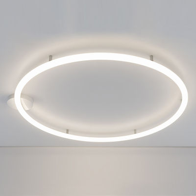Illuminazione - Lampade da parete - Applique Alphabet of light Circular - / LED - Ø 155 cm / Bluetooth di Artemide - Ø 155 cm / bianco - Alluminio, Metacrilato