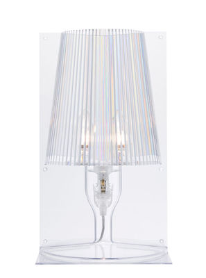 Luminaire - Lampes de table - Lampe de table Take / Polycarbonate 2.0 - Kartell - Cristal - Polycarbonate 2.0