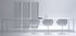 Table rectangulaire Tense / 100 x 200 cm - Résine acrylique - MDF Italia