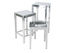 Indoor Bar stool - H 76 cm - Metal by Emeco