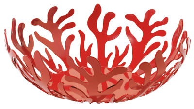 Tableware - Fruit Bowls & Centrepieces - Mediterraneo Basket by Alessi - Ø 29 - Red - Steel