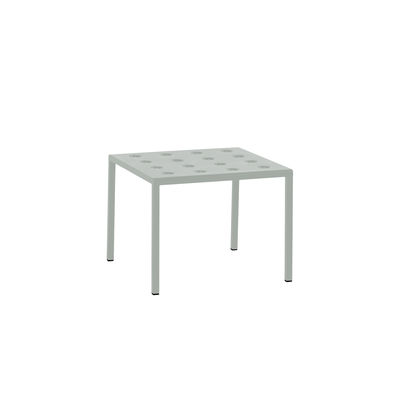 Furniture - Coffee Tables - Balcony Coffee table - / 50 x 51.5 cm x H 39 cm - Steel by Hay - Desert green - Powder coated steel