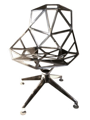 Fauteuil pivotant Chair One 4Star / Version alu poli - Magis aluminium poli en métal