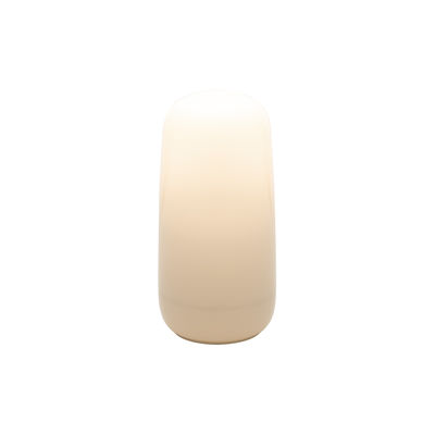 Illuminazione - Lampade da tavolo - Lampada senza fili Gople Portable LED - / Plastica - H 26,7 cm di Artemide - bianco - Plastica